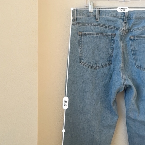 George Men's Light Blue Jeans, 36x34 - Picture 7 of 7